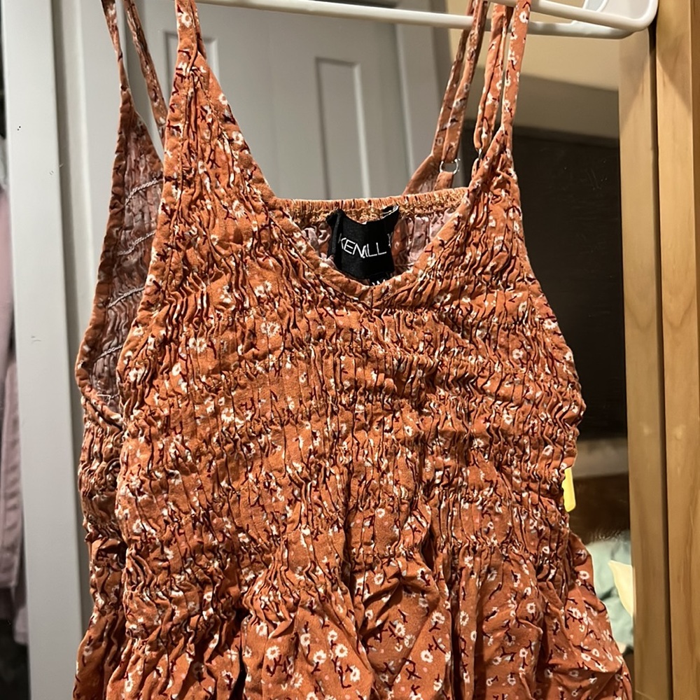 Kendall+Kylie floral tank top